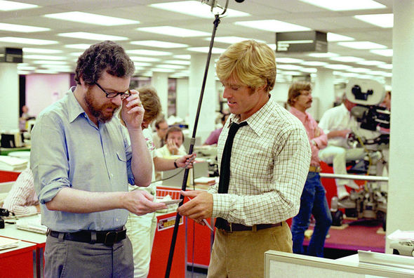 BTS Alan J Pakula Robert Redford