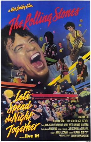 IMAGE: Pablo Ferro Rolling Stones Let's Spend the Night Together tour film poster
