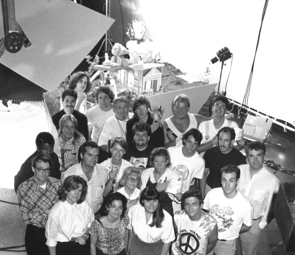 IMAGE: Pee-wee's Playhouse title sequence crew