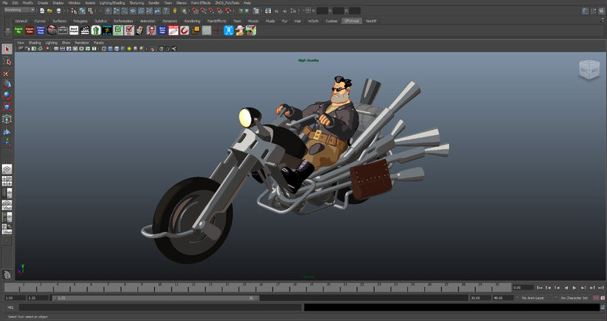 IMAGE: Full Throttle (1995) Updated 3D Bike Model