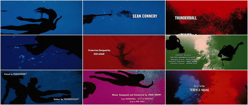 VIDEO: Thunderball title sequence