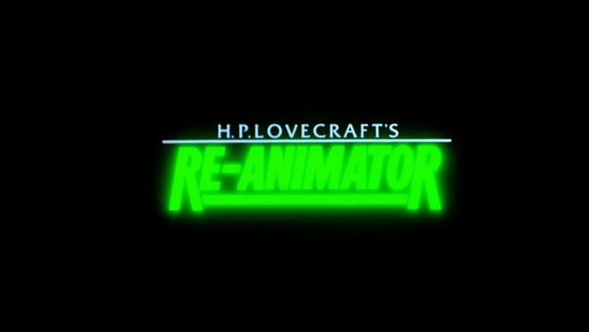 IMAGE: Re-Animator title card