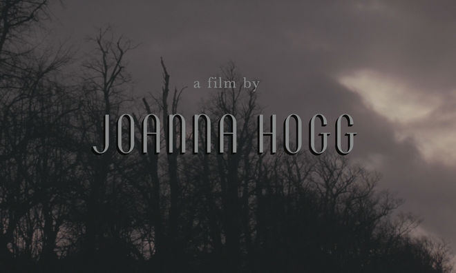 IMAGE: "A film by Joanna Hogg" credit