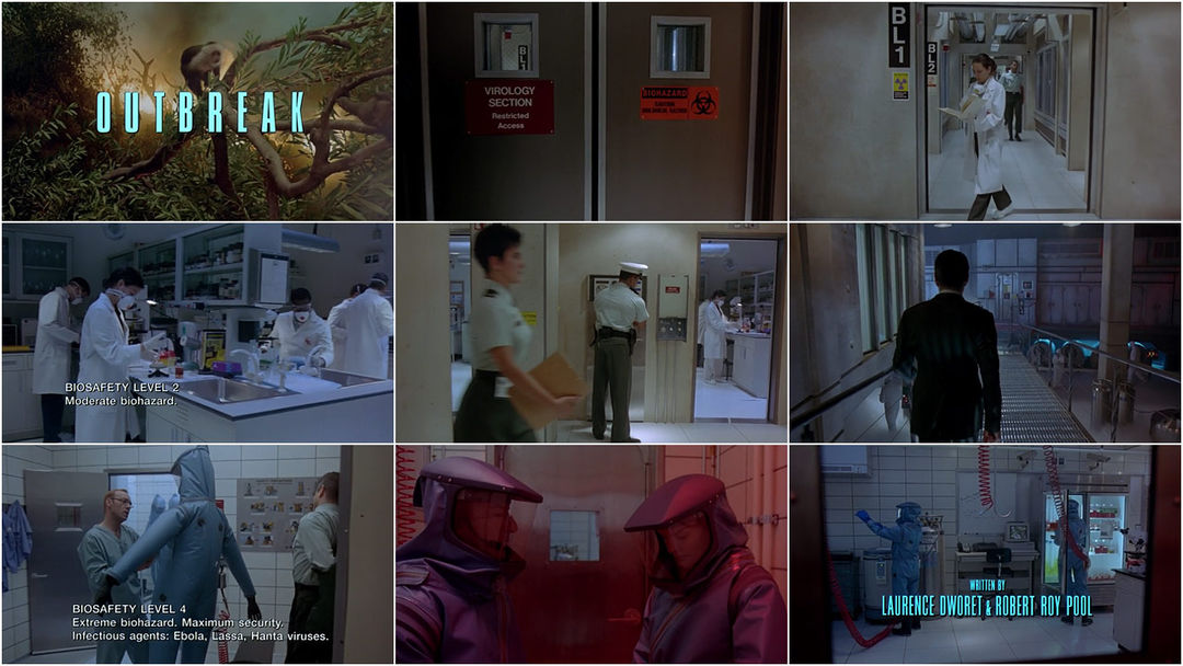 Outbreak (1995) — Art of the Title