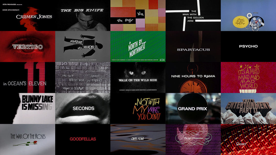 The Title Design of Saul Bass