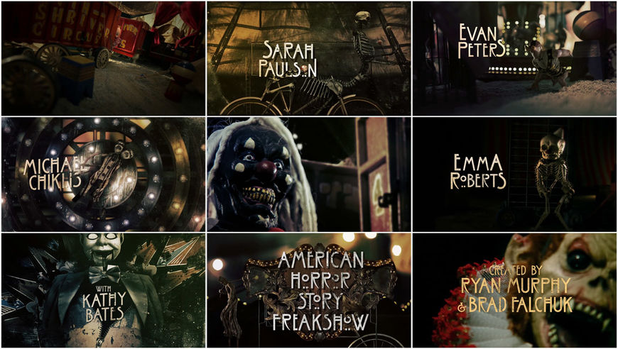 VIDEO: Title Sequence – American Horror Story: Freak Show (2014)