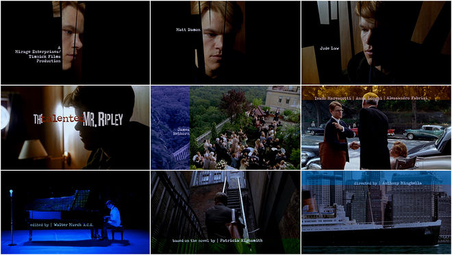 VIDEO: Title Sequence – The Talented Mr. Ripley