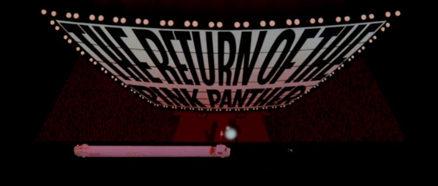 VIDEO: Title Sequence – The Return of the Pink Panther (1975)