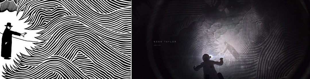 IMAGE: Stanley Donwood The Eraser album cover