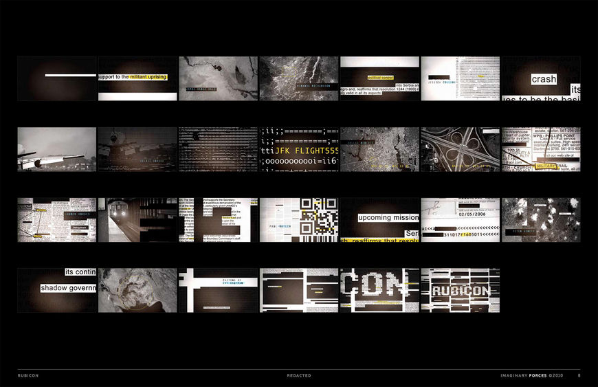 Storyboards, Set Four 'Redacted'