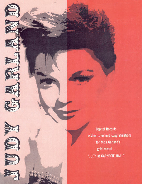 IMAGE: Judy Garland ad