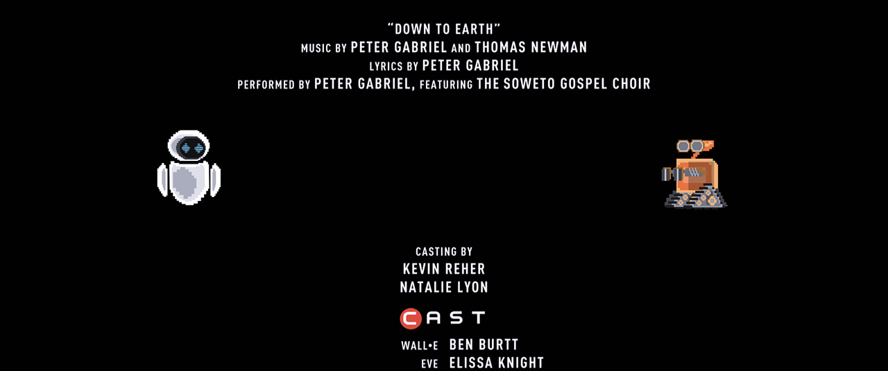 WALL·E (2008) — Art of the Title